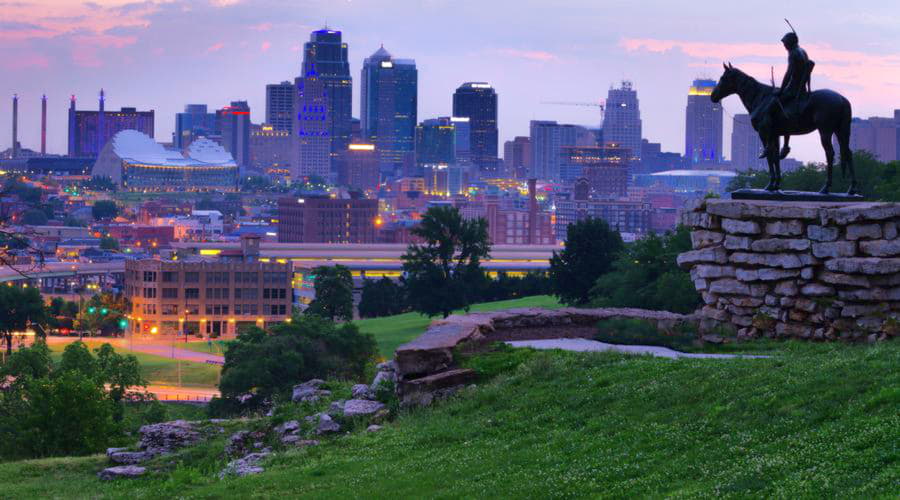 Suosituimmat ajoneuvovalinnat Kansas Cityn lentokentällä